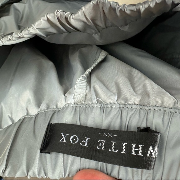 White Fox 3M Reflective Jogger Swooshy Track Pants XS - Picture 13 of 13